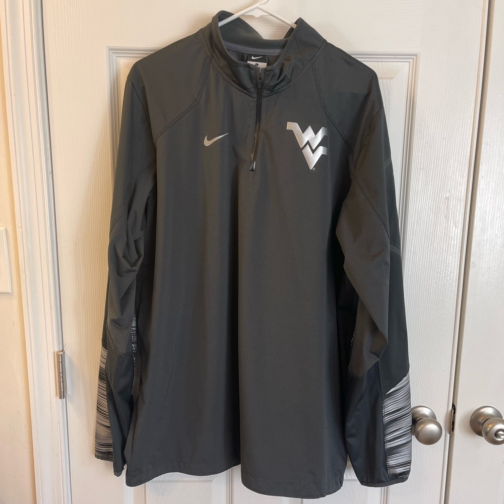 Nike WVU men’s quarter zip jacket